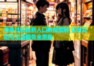海角社区最新人口数据图解 实时互动与生活服务全覆盖