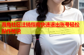 海角社区注销指南快速退出账号轻松操作秘诀