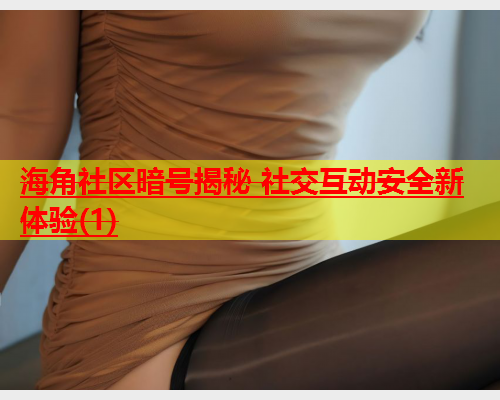 海角社区暗号揭秘 社交互动安全新体验(1)  第1张