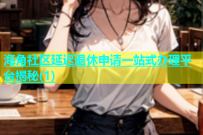 海角社区延迟退休申请一站式办理平台揭秘(1)