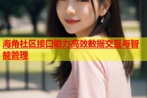 海角社区接口助力高效数据交互与智能管理