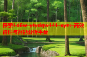 探索1d8w ytydqw141 xyz：高效管理与智能分析平台