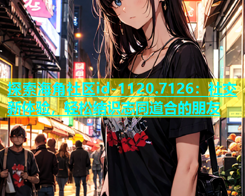 探索海角社区id-1120.7126：社交新体验，轻松结识志同道合的朋友  第2张